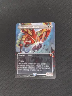 Luminous Broodmoth - Mythic Borderless - Bloomborrow - Magic The Gathering - Image 1