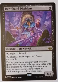Dawnhand Dissident. 0098. Lorwyn Eclipsed. MTG - Image 1