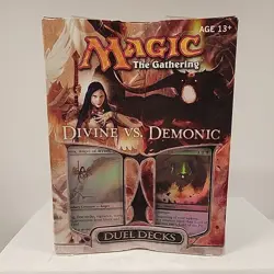 Magic the Gathering 2009 Divine vs. Demonic Duel Decks FACTORY SEALED NOS NIB - Image 1