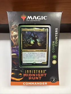 Magic the Gathering Innistrad Midnight Hunt Coven Counters Commander Deck MTG - Image 1