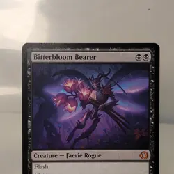 MTG Lorwyn Eclipsed M Bitterbloom Bearer #0088 - Image 2