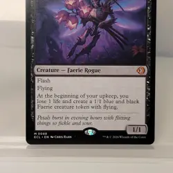 MTG Lorwyn Eclipsed M Bitterbloom Bearer #0088 - Image 3