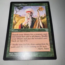 Mtg Worldly Tutor Mirage Regular - Image 1