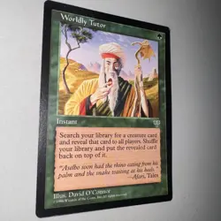 Mtg Worldly Tutor Mirage Regular - Image 2