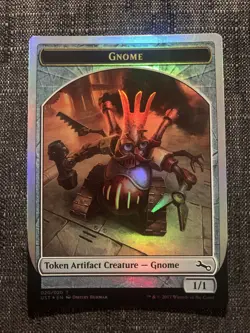 Gnome - Token Creature - FOIL NM - Unstable - MTG Magic The Gathering - Image 1