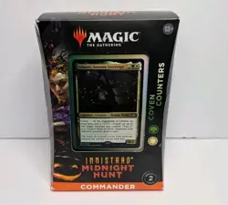 Magic The Gathering Innistrad Midnight Hunt Coven Counters Commander Deck SEALED 630509987153 - Image 1