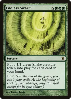 1x Endless Swarm - Saviors of Kamigawa - NM - Italian - MTG #2 - Image 3