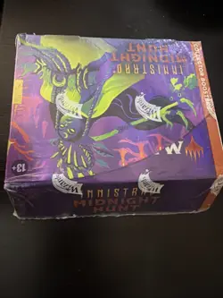 1X MTG Innistrad Midnight Hunt Collector Booster Box Sealed - Image 2