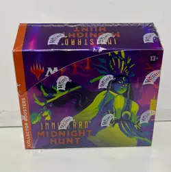MTG - Magic NEW Sealed ENGLISH Innistrad Midnight Hunt Collector Booster Box 630509987290 - Image 1