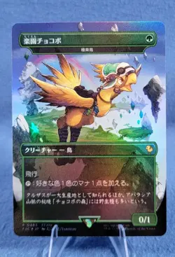 Paradise Chocobo - Birds of Paradise (Borderless) FIC 0483 Foil Promo JP - Image 1