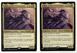 X2 MTG Throne of Eldraine (324) Alela, Artful Provocateur -NM- Mythic - The List - Image 2