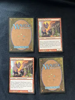 Magic the Gathering Flamekin Harbinger Planechase X4 - Image 2