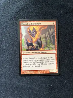 Magic the Gathering Flamekin Harbinger Planechase X4 - Image 5