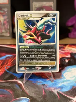Pokemon TCG Darkrai LV.X DP19 Ultra Rare Diamond & Pearl Promo LP - Image 1