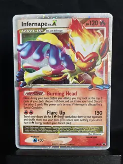 Pokemon TCG Infernape LV.X Black Star Promo DP10 Holo Rare - Image 1