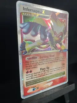 Pokemon TCG Infernape LV.X Black Star Promo DP10 Holo Rare - Image 2