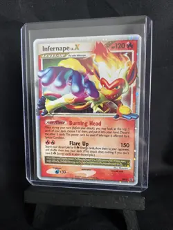 Pokemon TCG Infernape LV.X Black Star Promo DP10 Holo Rare - Image 5