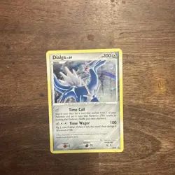 Dialga LV.69 DP49 holo LP Pokemon TCG Diamond & Pearl Black Star Promo - Image 1