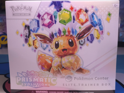 Prismatic Evolutions Pokemon Center Exclusive Elite Trainer Box ETB Sealed - Image 2
