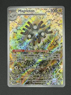 Pokemon Surging Sparks - Magneton ETB Black Star Promo 159 - Image 1