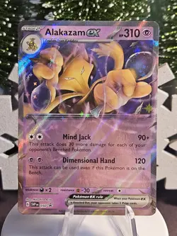 Pokemon Alakazam ex - Black Star Promo 050 SV: Scarlet & Violet - Image 1