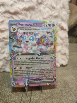 Feelinara EX PRE 041 / 131 Prismatisch Evolutionen NM Pokemon KARTE Deutsch - Image 1