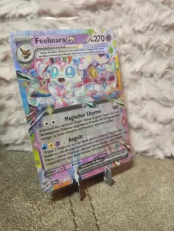 Feelinara EX PRE 041 / 131 Prismatisch Evolutionen NM Pokemon KARTE Deutsch - Image 2