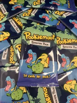 Pookiemoot Gen 2 Pack - Pokemon fan art Poke Derp Sealed - Image 1