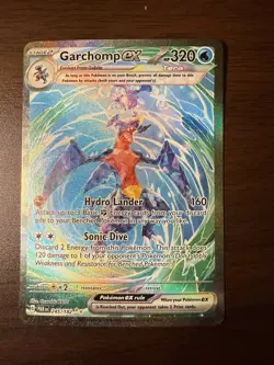 Garchomp ex 245/182 Paradox Rift Special Illustration Rare Pokemon TCG - Image 1