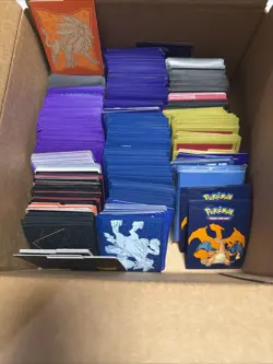 LARGE Lot of Pokemon Sleeves and Dividers From Various Sets Pokemon TCG - Image 1