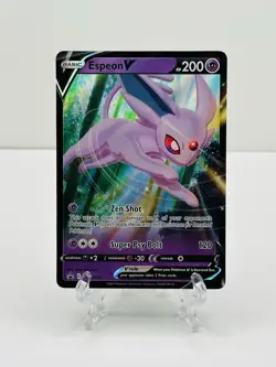 🔥Pokemon TCG-Espeon V-SWSH201-Sword & Shield Promo-Holo-M/NM!🔥 - Image 1