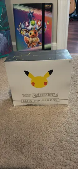 Pokemon Celebrations Elite Trainer Box Pikachu Pokemon TCG Game Sealed - Image 1