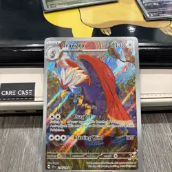 Braviary 214/191 Surging Sparks Illustration Rare Holo Pokemon Near Mint T152 - Image 3