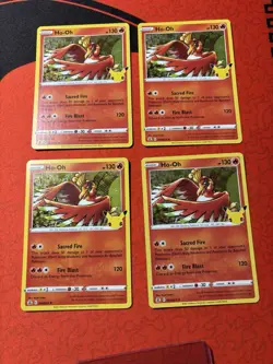 Ho-Oh 001/025 Playset: Pokemon Celebrations, Holo Rare - Image 1