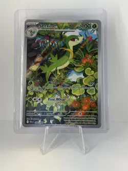 Servine Pokemon TCG Scarlet & Violet Black Bolt Illustration Rae 088/086 - Image 1