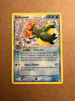 Pokemon TCG Bellossom Delta Species Regular 19/110 Excellent Condition - Image 1