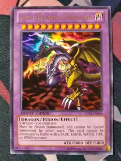 Five-Headed Dragon - LC03-EN004 - Ultra Rare Limited Edition Yugioh NM - Image 1