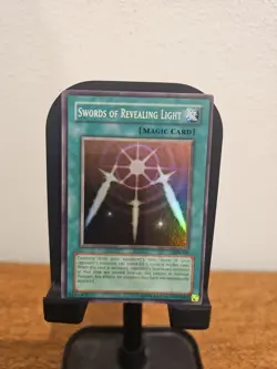 Yu-Gi-Oh! TCG Swords of Revealing Light Legend of Blue Eyes White Dragon LOB-101 - Image 1