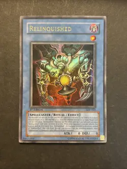 RELINQUISHED Yu-Gi-Oh - SDP-001- 1st Edition Holo 1996 - Image 1
