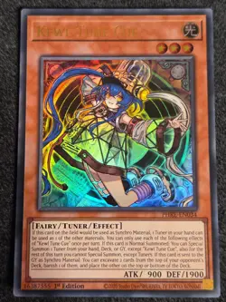 Yugioh! 1x Kewl Tune Cue PHRE-EN034 Ultra Rare 1st Ed NM - Image 1