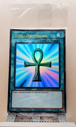 YUGIOH! Monster Reborn LART-EN074 Ultra Rare Lost Art NM EURO SEALED - Image 1