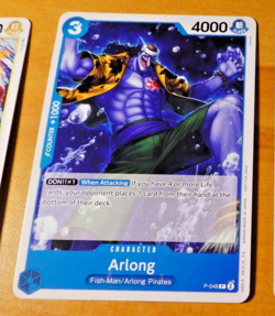 ONE PIECE ENGLISH CARD PROMO GAME CARTE Arlong P-048 EN NM - Image 1