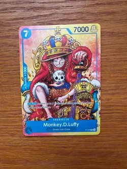 Monkey.D.Luffy (2nd Anniversary Stamped Promo) P-043 One Piece TCG English - Image 1
