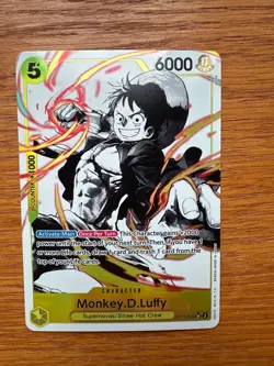 Monkey.D.Luffy (Parallel) ST13-015 SR Ultra Deck: The Three Brothers Foil NM - Image 1