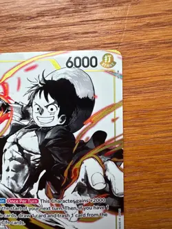 Monkey.D.Luffy (Parallel) ST13-015 SR Ultra Deck: The Three Brothers Foil NM - Image 2