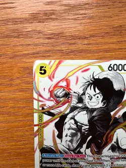 Monkey.D.Luffy (Parallel) ST13-015 SR Ultra Deck: The Three Brothers Foil NM - Image 3