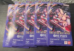 One Piece TCG (OP-14) The Azure Sea's Seven Booster Packs - English - Lot of 5 - Image 1