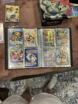 Pokemon TCG Mixed Lot GX EX V Foil Cards Celebrations Binders Tins - Image 4