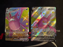 Crobat V & Crobat VMAX Promos SWSH098 SWSH099 Pokemon Cards NM - Image 1