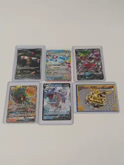 Pokemon GX/BREAK/Full Art/Glaceon Ex/Yanma Illustration Rare Holo Cards - Image 1